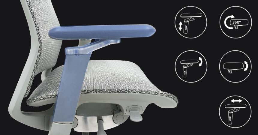 ERGONAUT AERO PODŁOKIETNIKI 5D